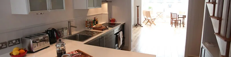 Lyme cottage kitchen