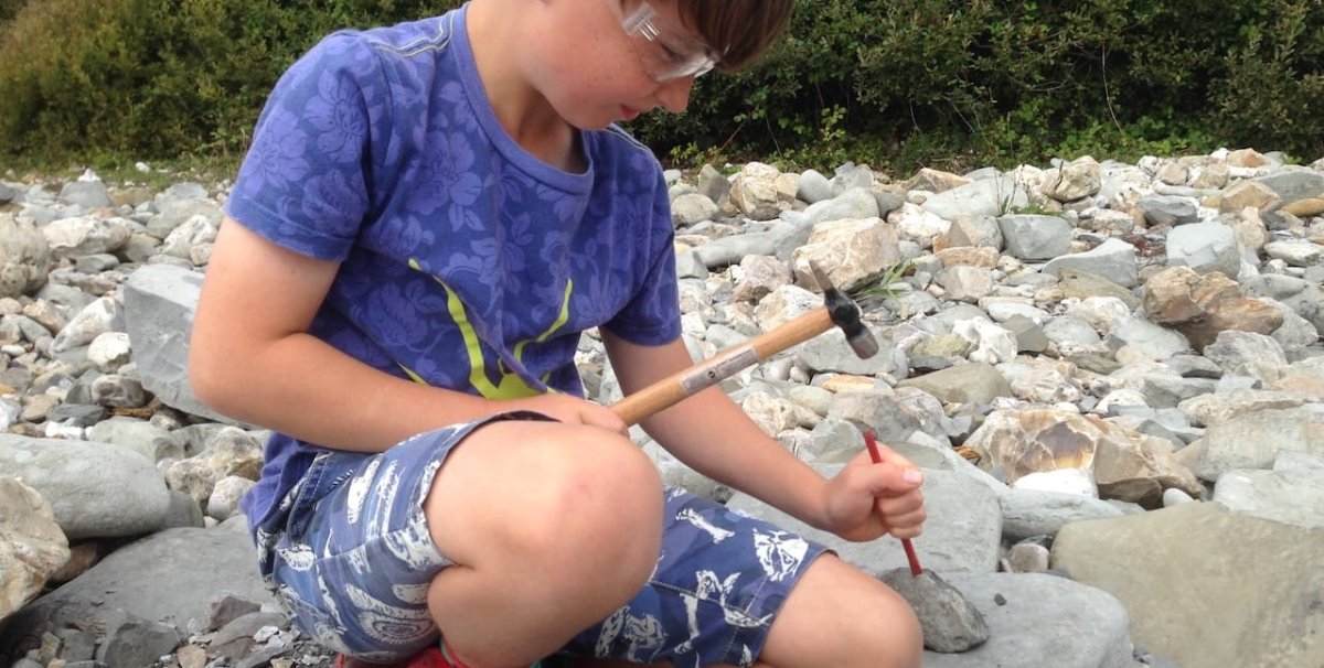 Fossil Hunting in Lyme Regis